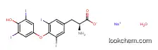 Molecular Structure of 25416-65-3 (Sodium Levothyroxine)